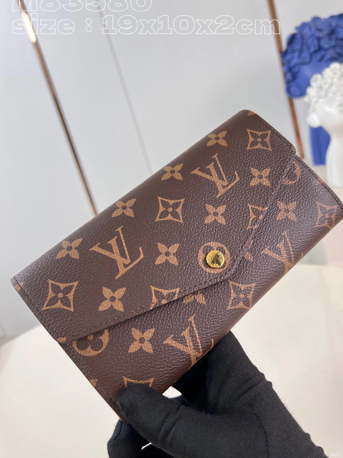 SARAH WALLET-19*10.5*2cm Louis Vuitton 0812